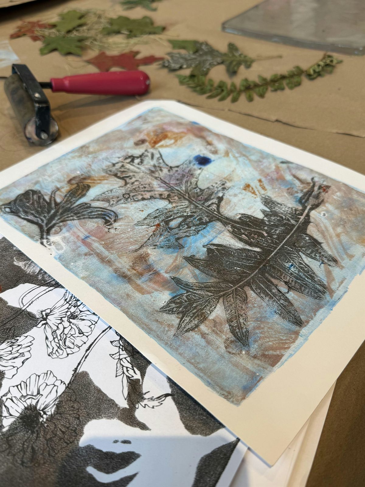 Gel Printing with Jill