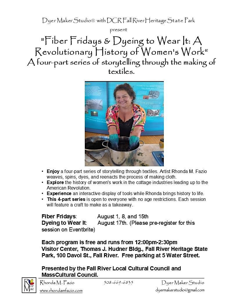 Fiber Friday: A Revolutionary History of Women's Work