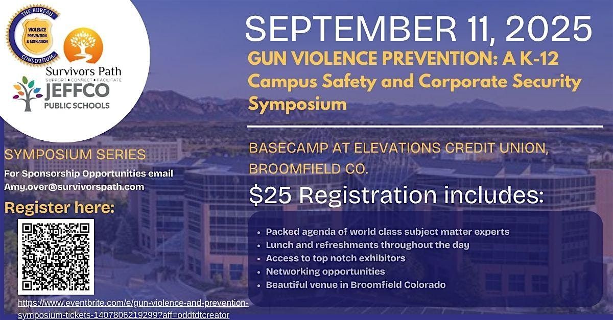 Gun Violence Prevention Symposium