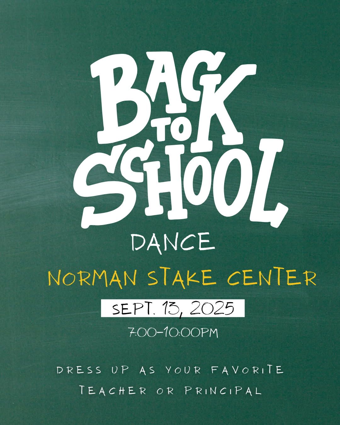 Back To School Youth Dance