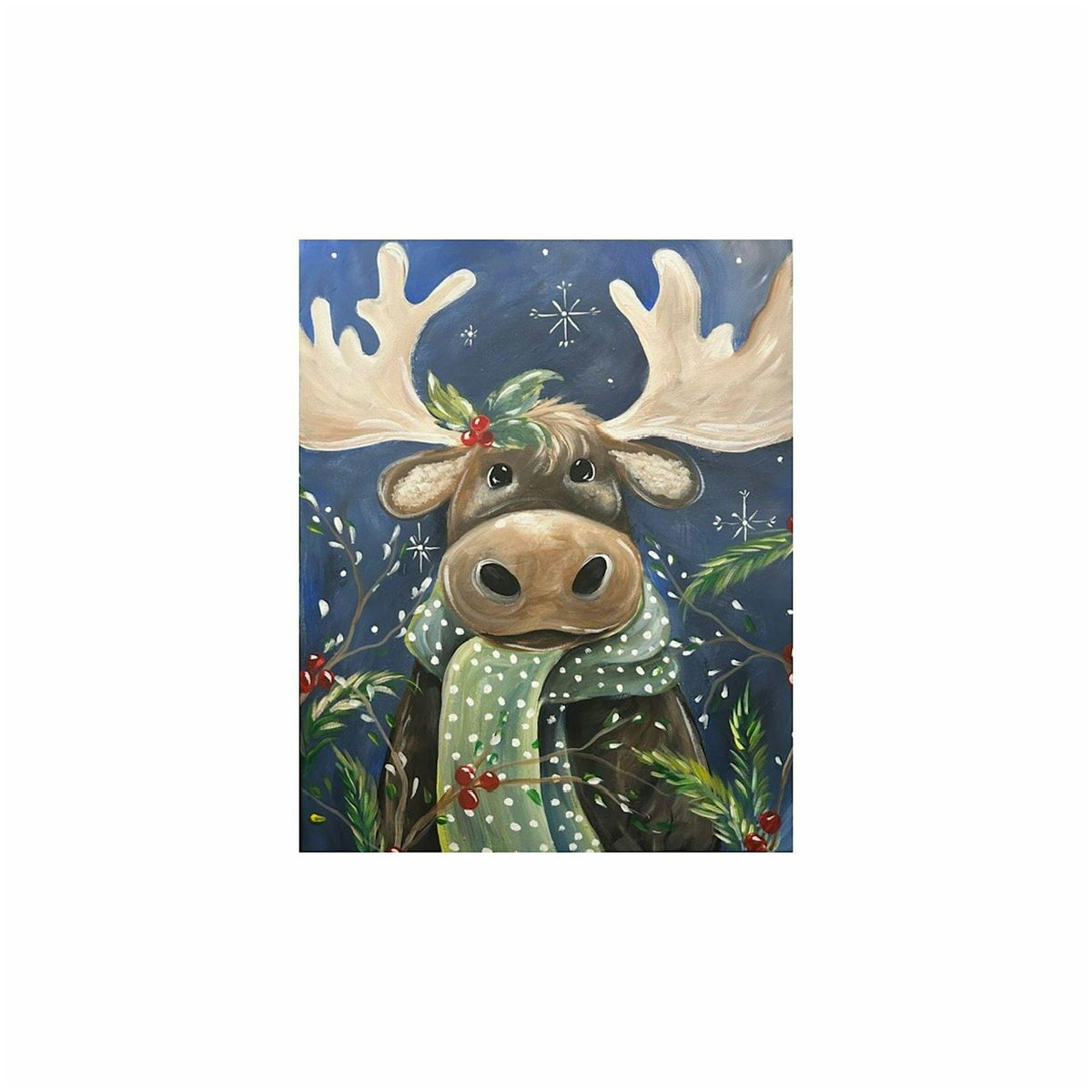 Paint & Create Workshop: Merry Christ-Moose!