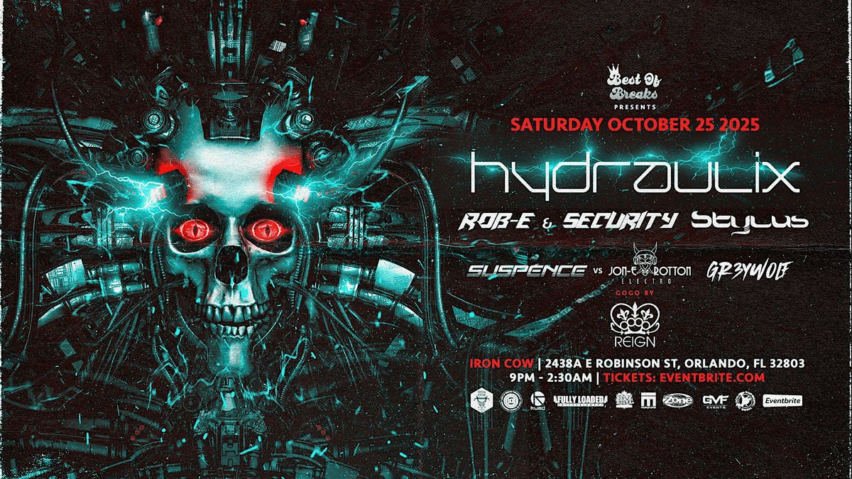 Best of Breaks Presents :: Hydraulix , Rob-e & Security and More!