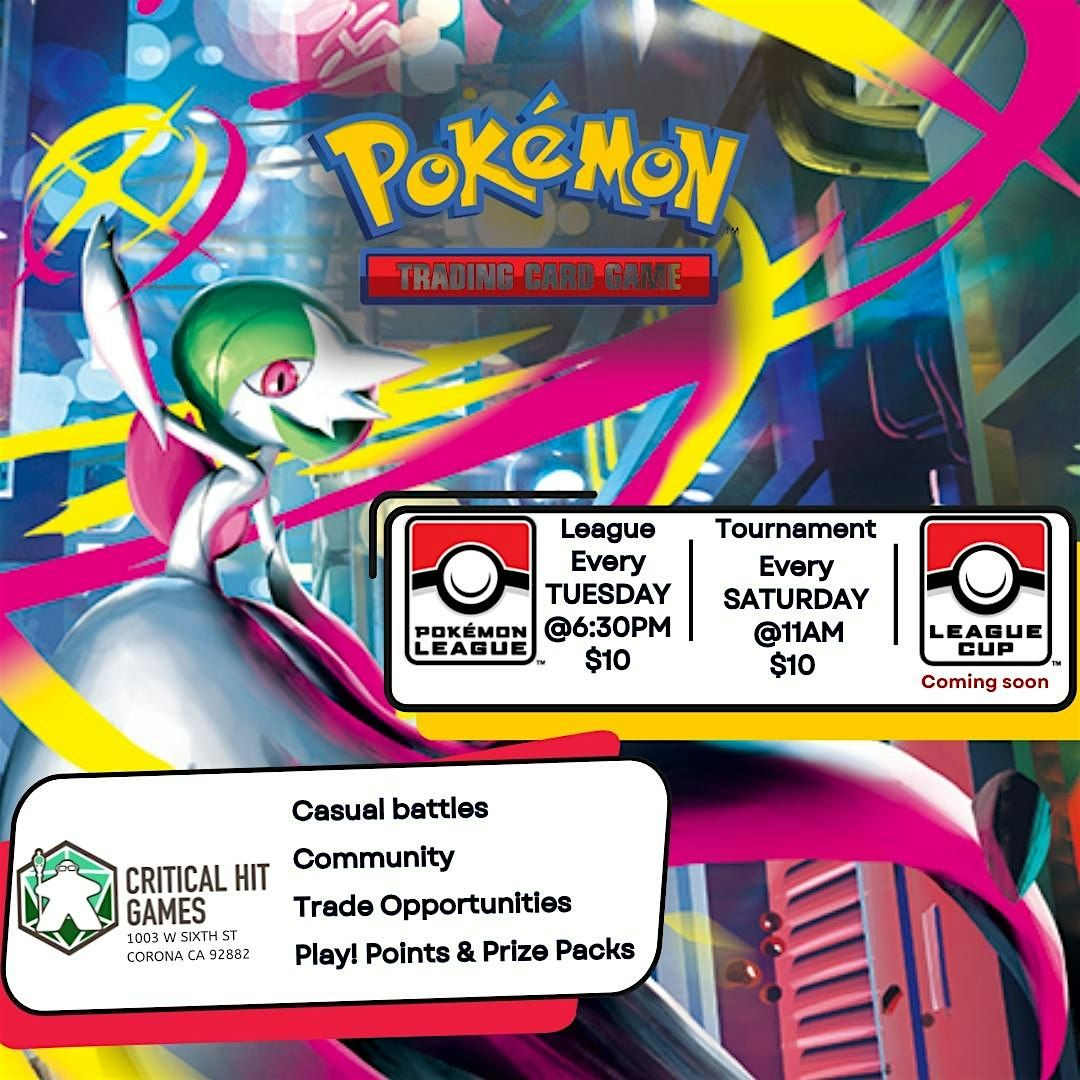 Pokemon Weekly Locals and League!