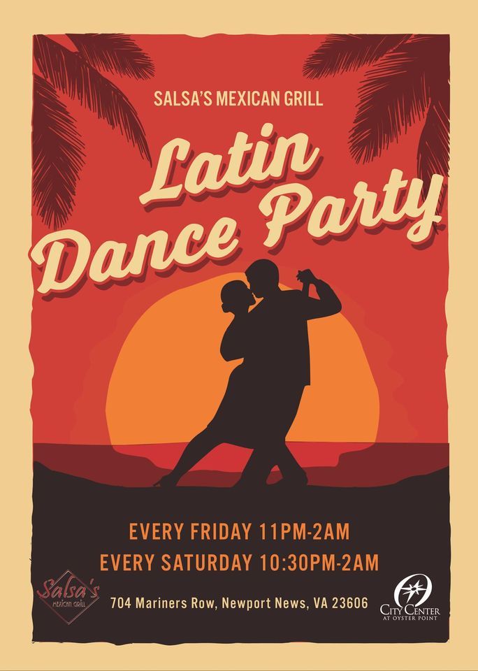 Latin Dance Party At Salsas Salsa s Mexican Grill Newport News VA latin-dance-party-at-salsas-salsa-s-mexican-grill-newport-news-va