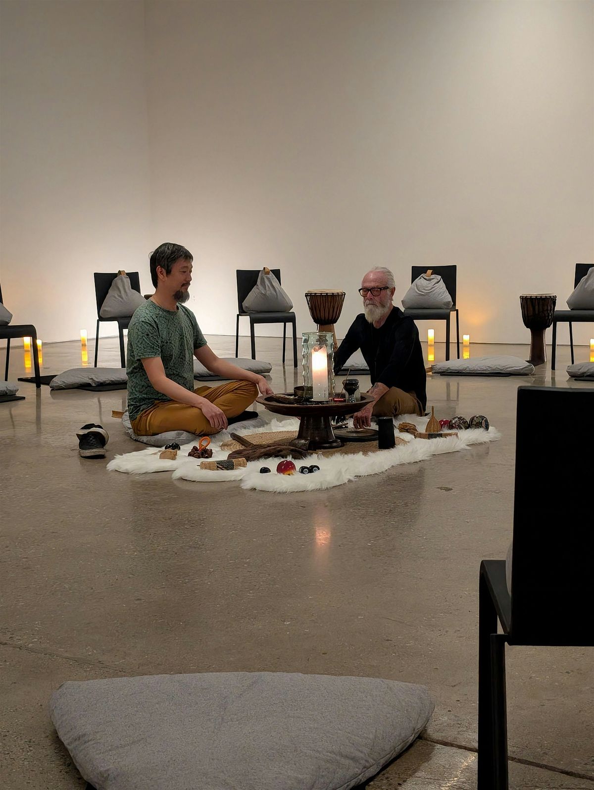 HEARTBEATS Circle of Drums with David Hickman & Dr. John Huang