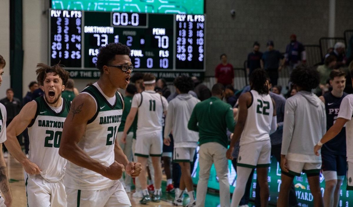 Parking Dartmouth Big Green at Saint Peter's Peacocks Mens Basketball