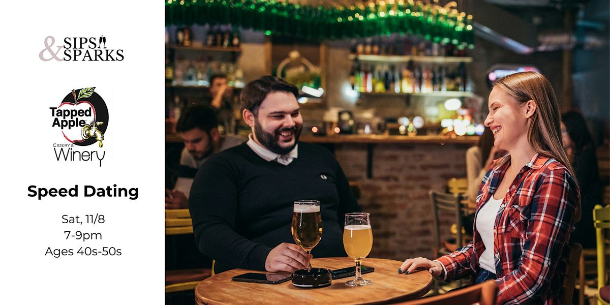 Speed Dating Ages 40s-50s in Westerly, RI at Tapped Apple