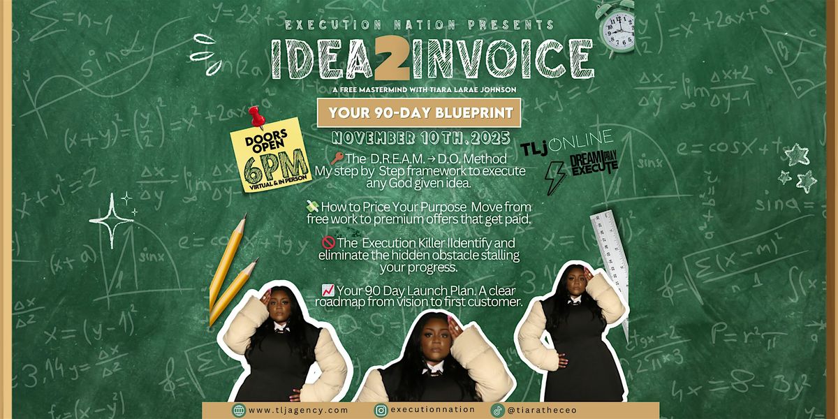 FREE Mastermind: From Idea to Invoice in 90 Days