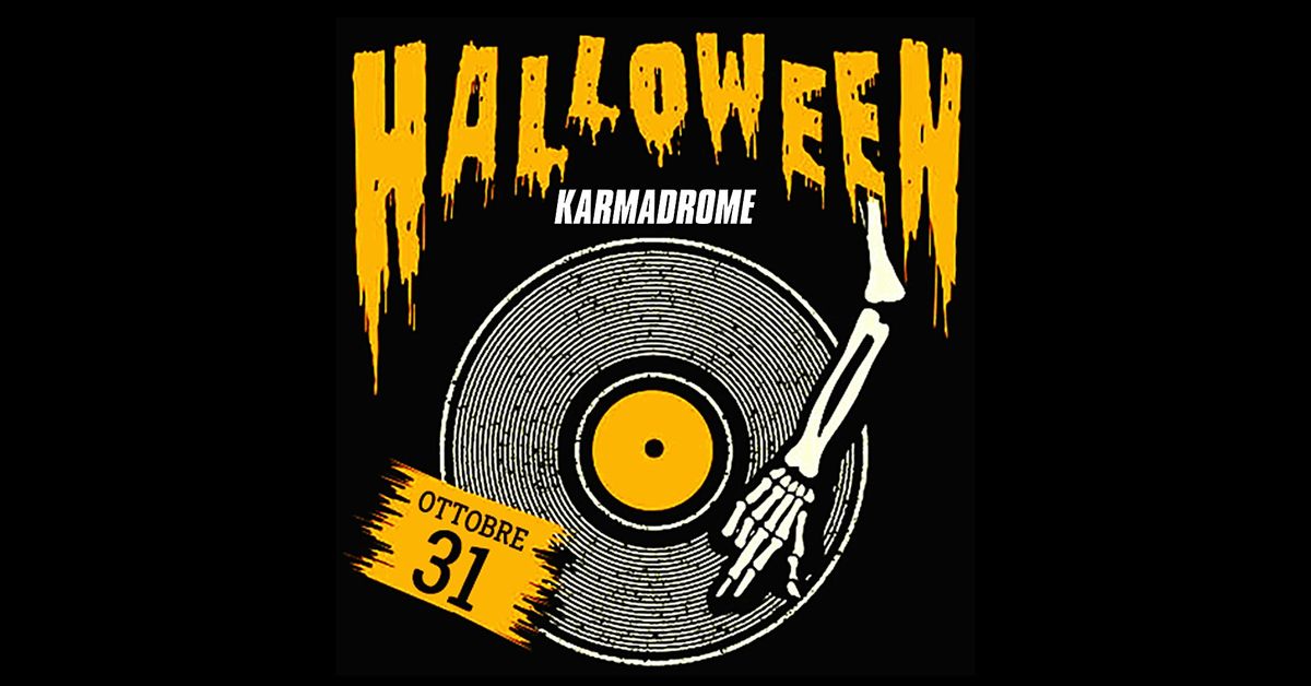 Karmadrome: Hallloween Party @Mare [Free Entry]
