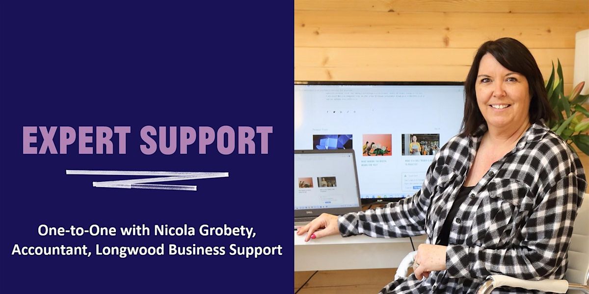 Expert 121 with Nicola Grobety, Accountant - Crawley Library