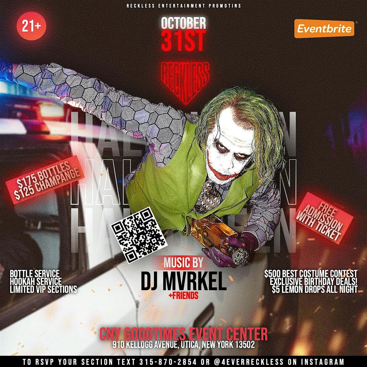 Reckless Entertainment Presents: Halloween Night IV