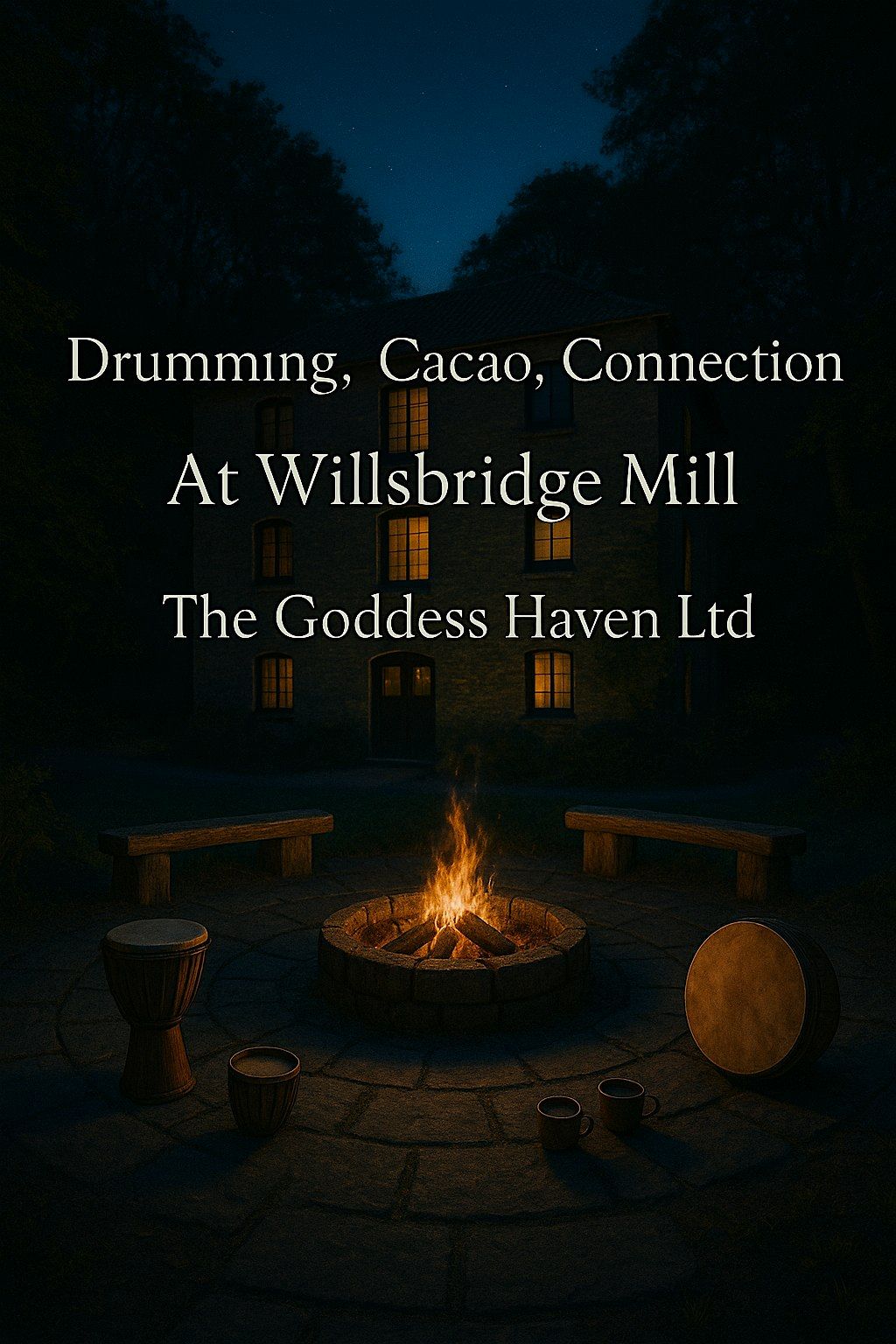 Drumming Circle at Willsbridge Mill