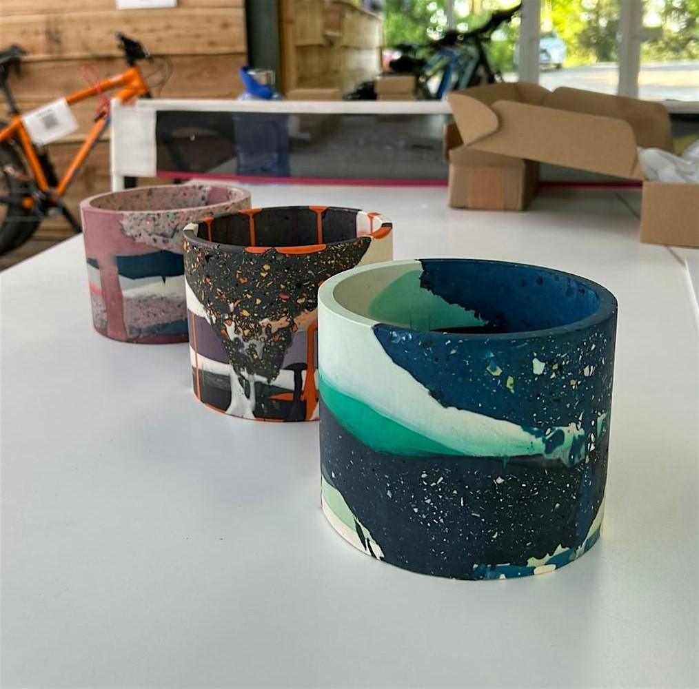 The Plant Pot Workshop - Creative Jesmonite Class w\/ Objectify