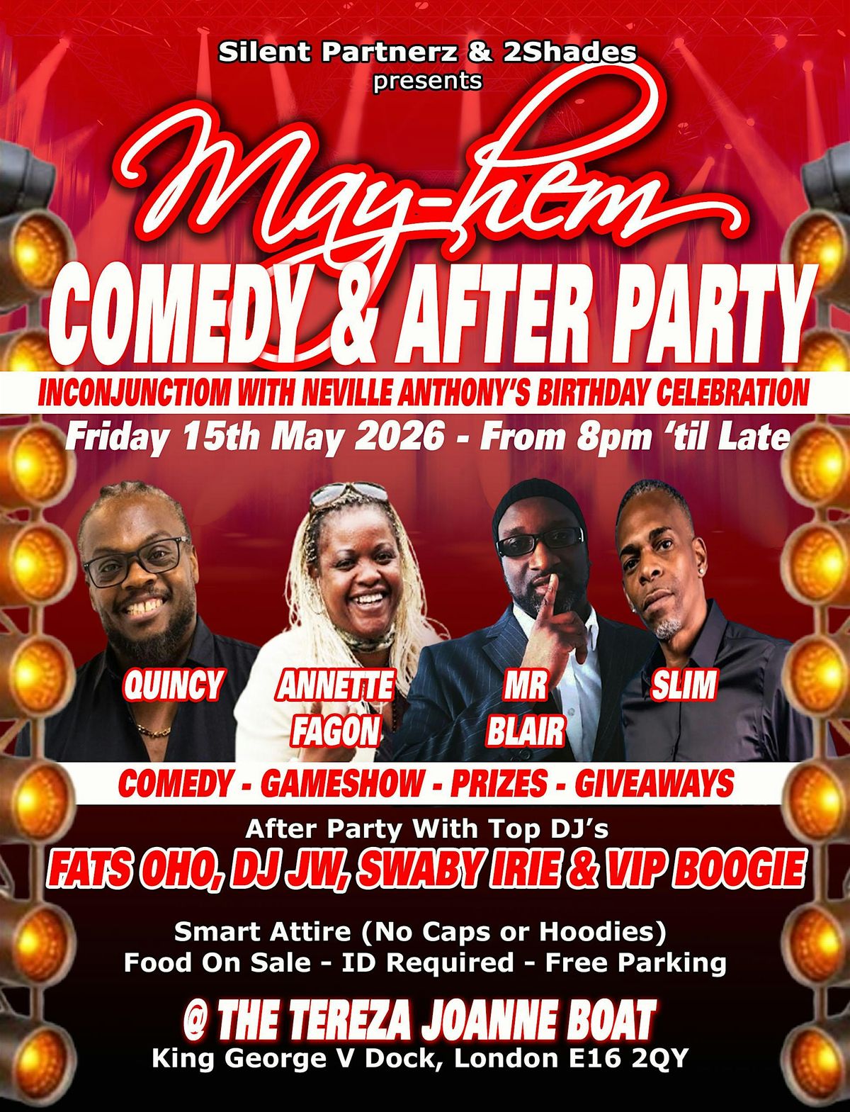 May-hem Comedy & After Party