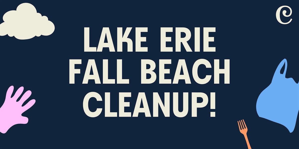 Lake Erie Fall Beach Cleanup