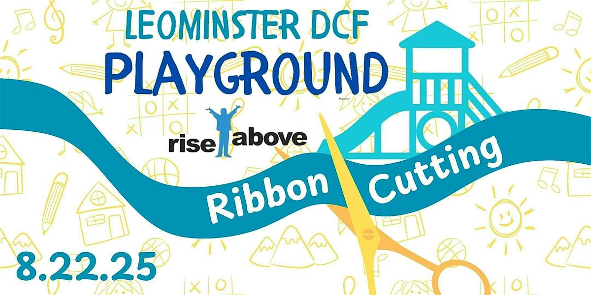 Playground Ribbon Cutting