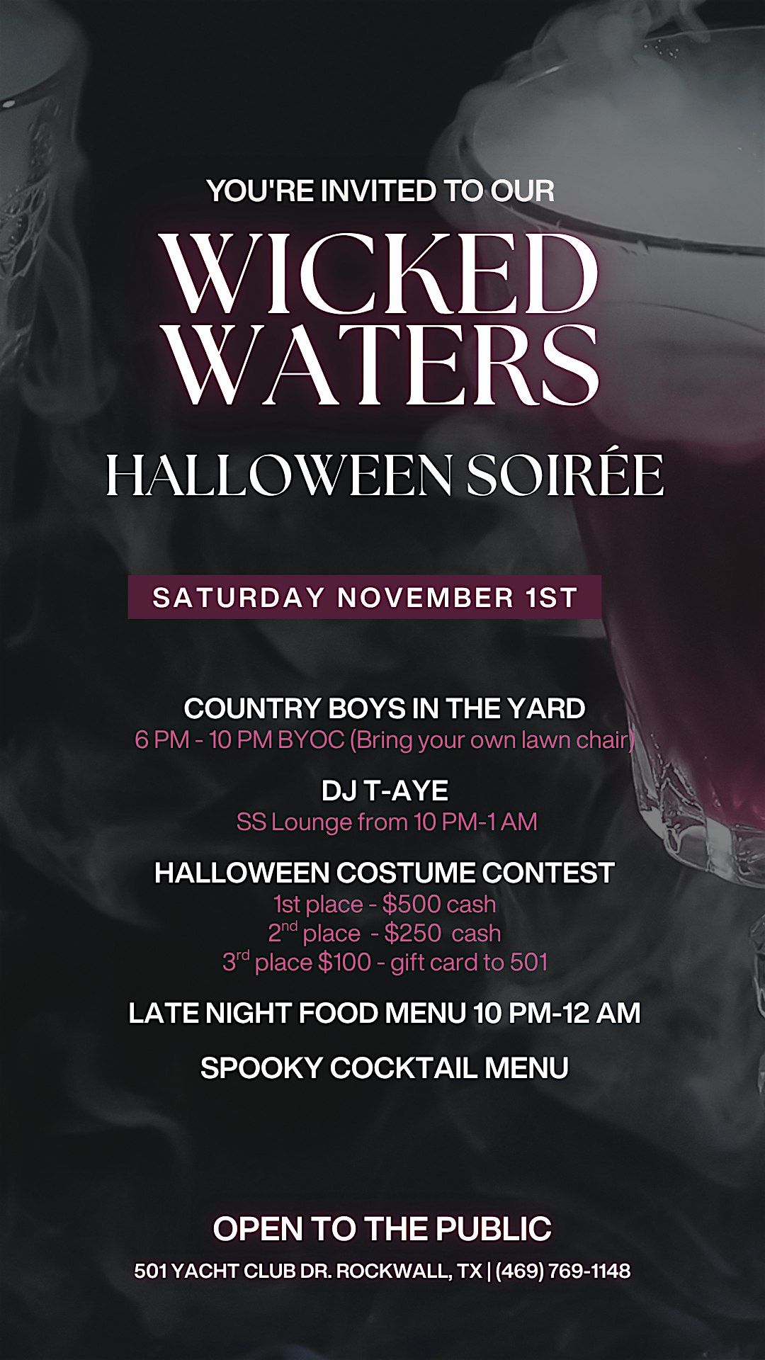 Wicked Waters! Halloween Soiree!