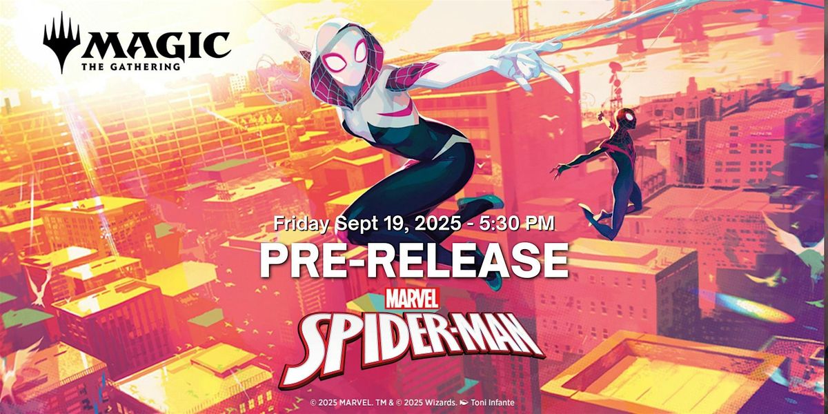 Magic the Gathering Spider-Man Pre-Release Event