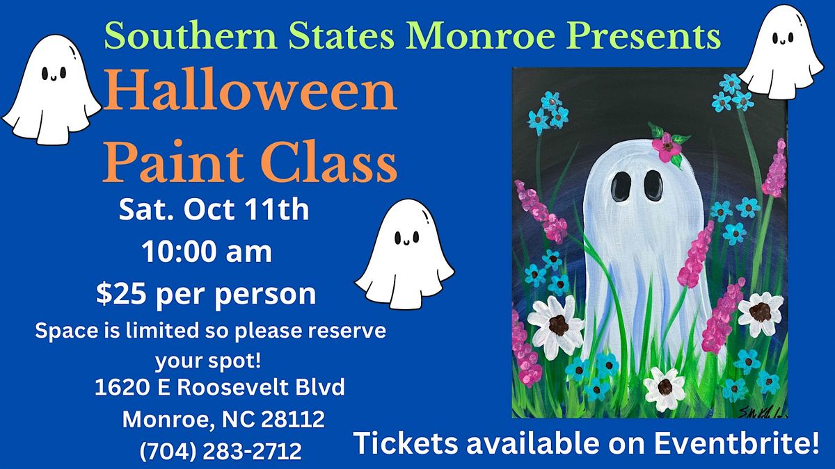 October Paint Class at Southern States Monroe