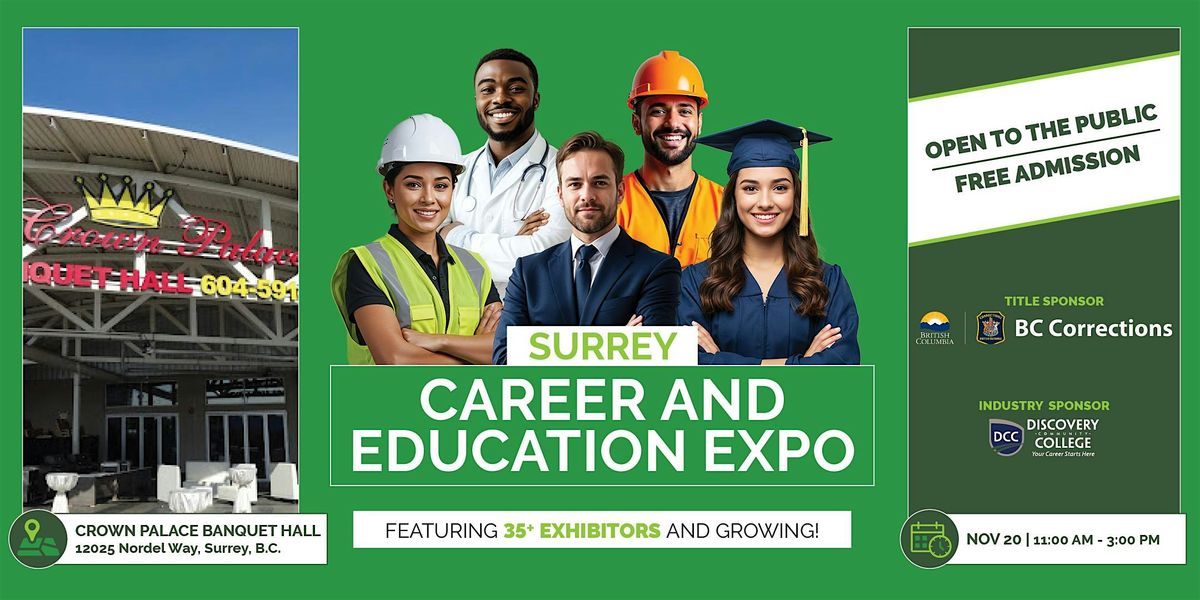 FREE Surrey Career and Education Expo 2025