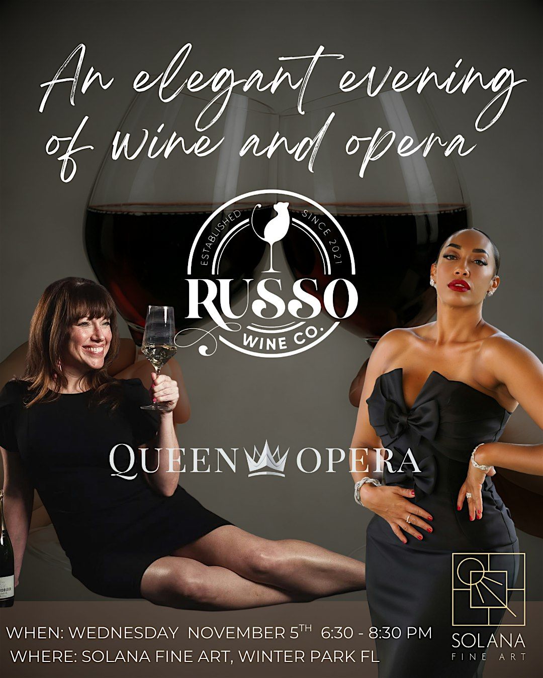 Elegant Evening of Wine and Queen of Opera