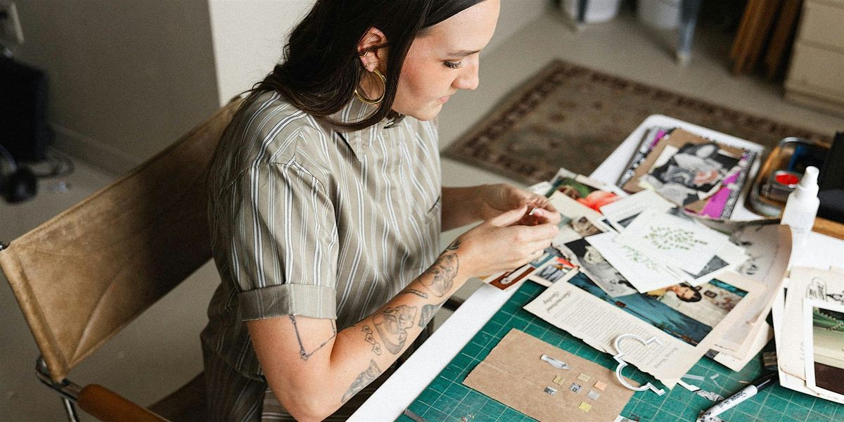 Collage & Wine Night with Lauren Wilcox