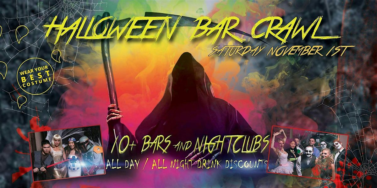 DENVER HALLOWEEN BAR CRAWL - 10+ Bars - Nov 1st