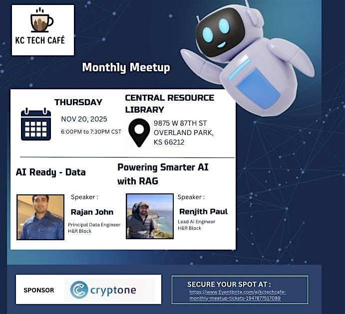 KCTechCafe Monthly Meetup