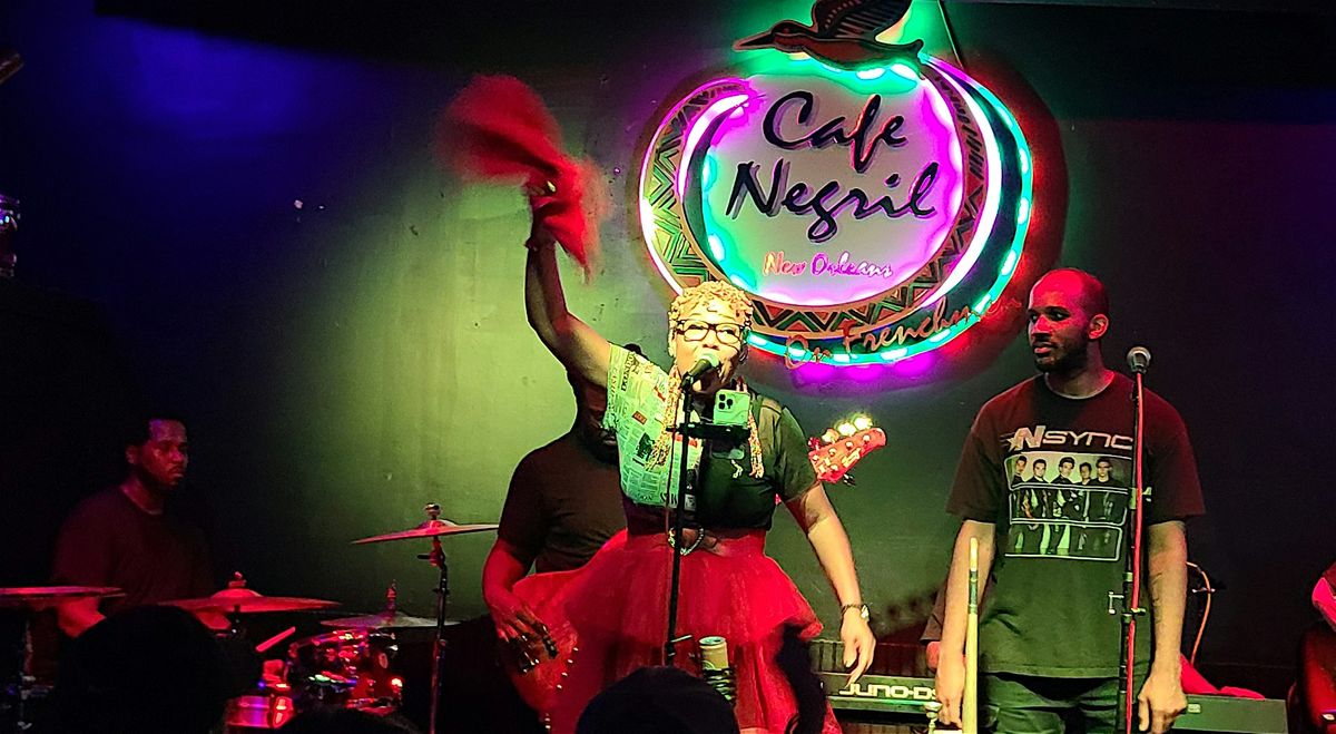 Zena Moses and Rue Fiya Allstars LIVE at Cafe Negril!