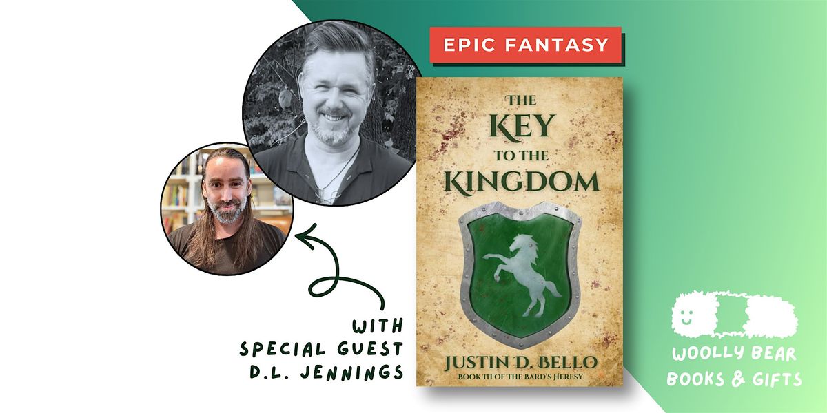 AUTHOR EVENT: Justin D. Bello (Epic Fantasy)