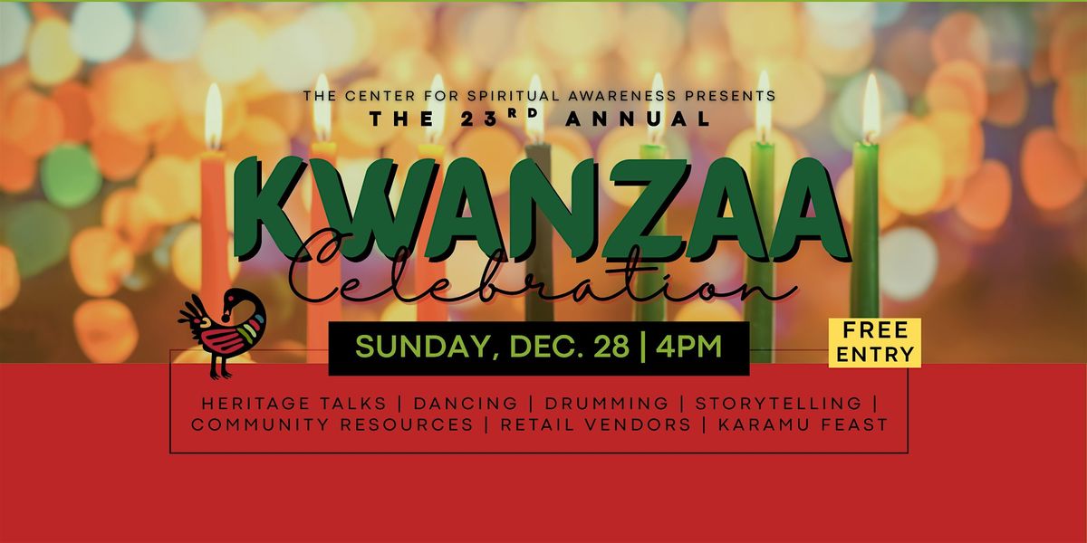23rd Annual Kwanzaa Celebration