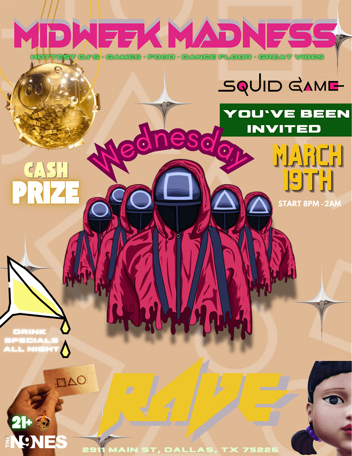 Squid Games Rave