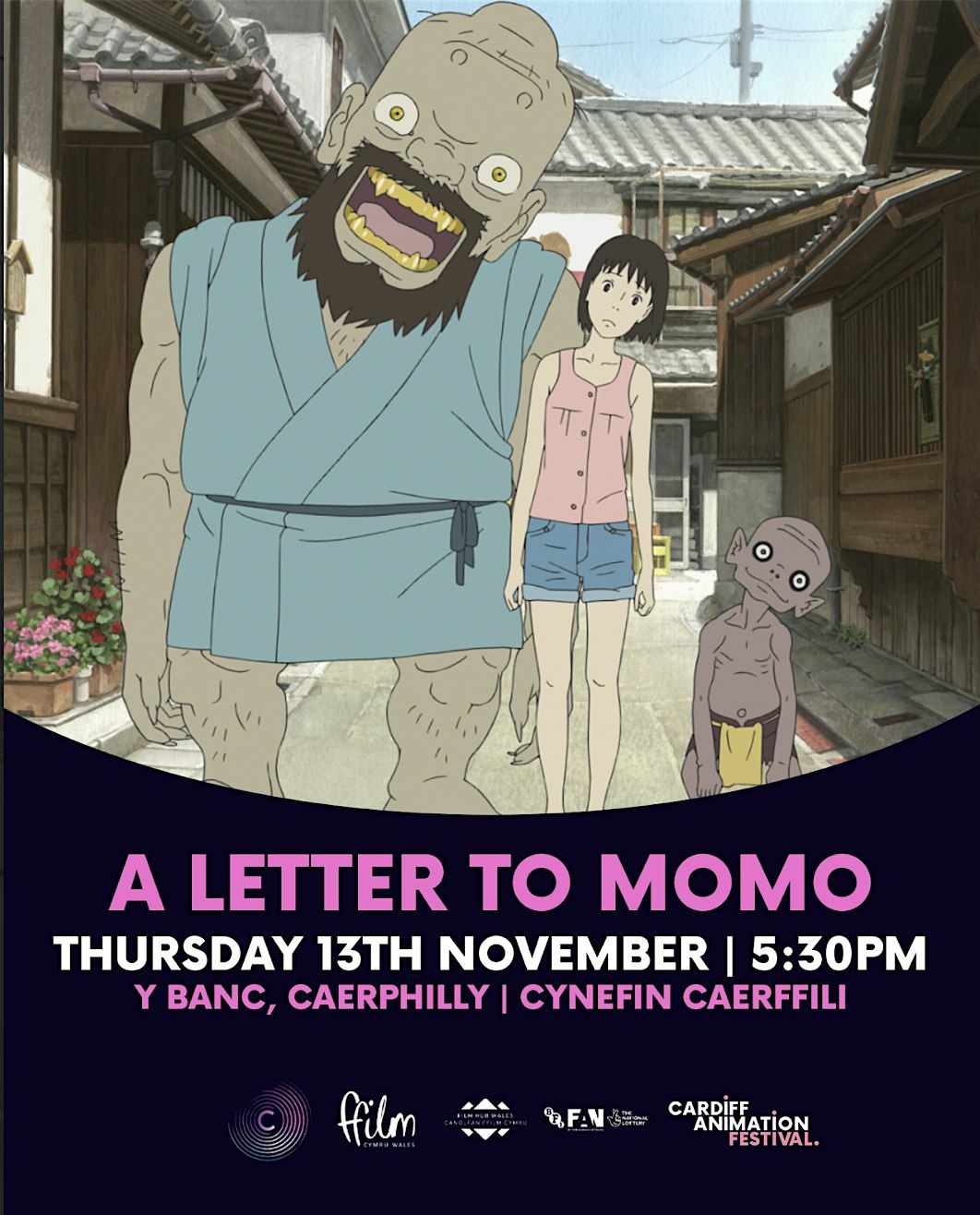 Caerphilly Animation Nights: A Letter To Momo (PG) + FREE Manga Workshop