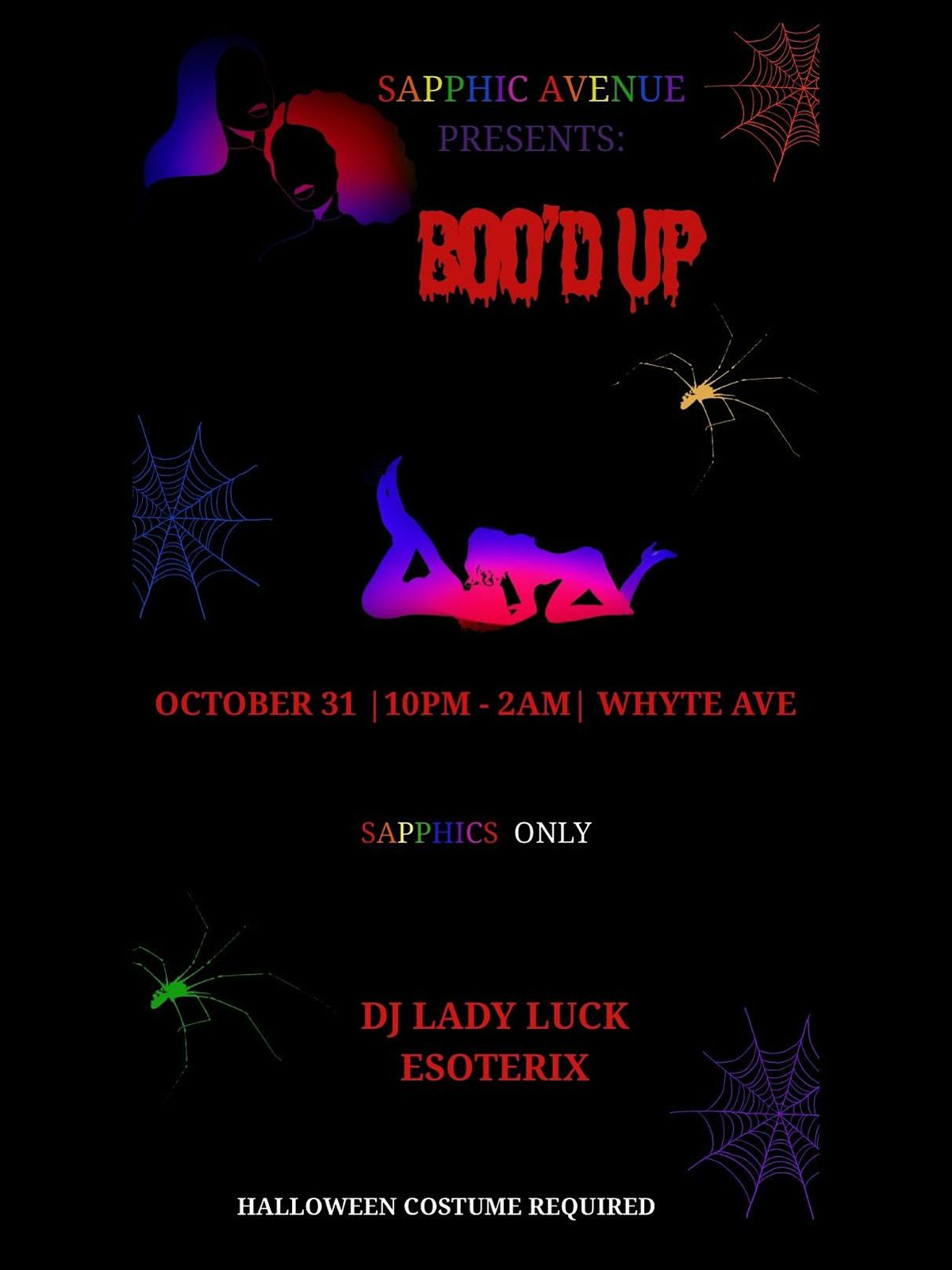 BOO\u2019D UP: A Sapphic Halloween Party