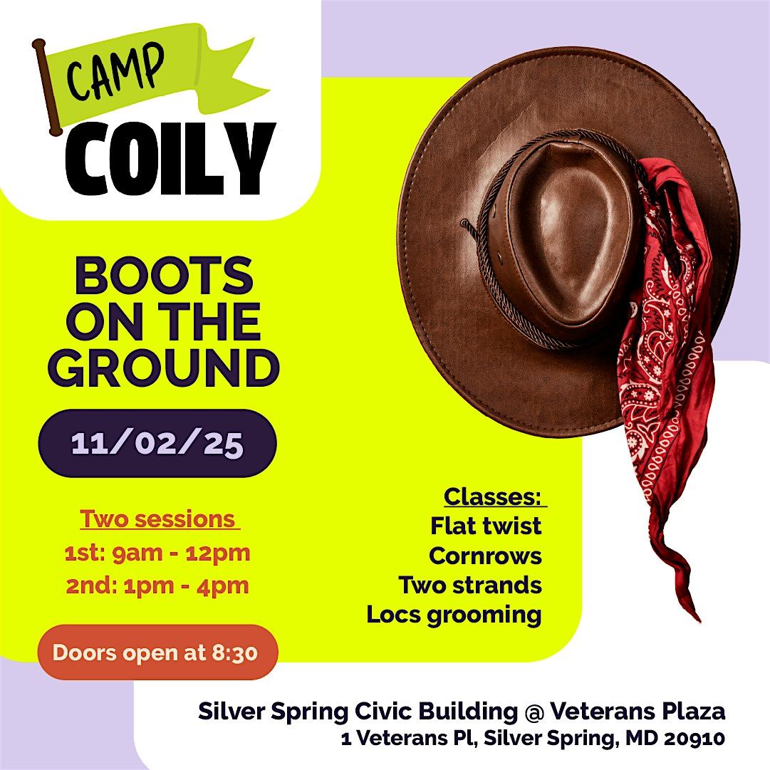 Camp Coily 2025: Hands-on Natural Hair Experience!