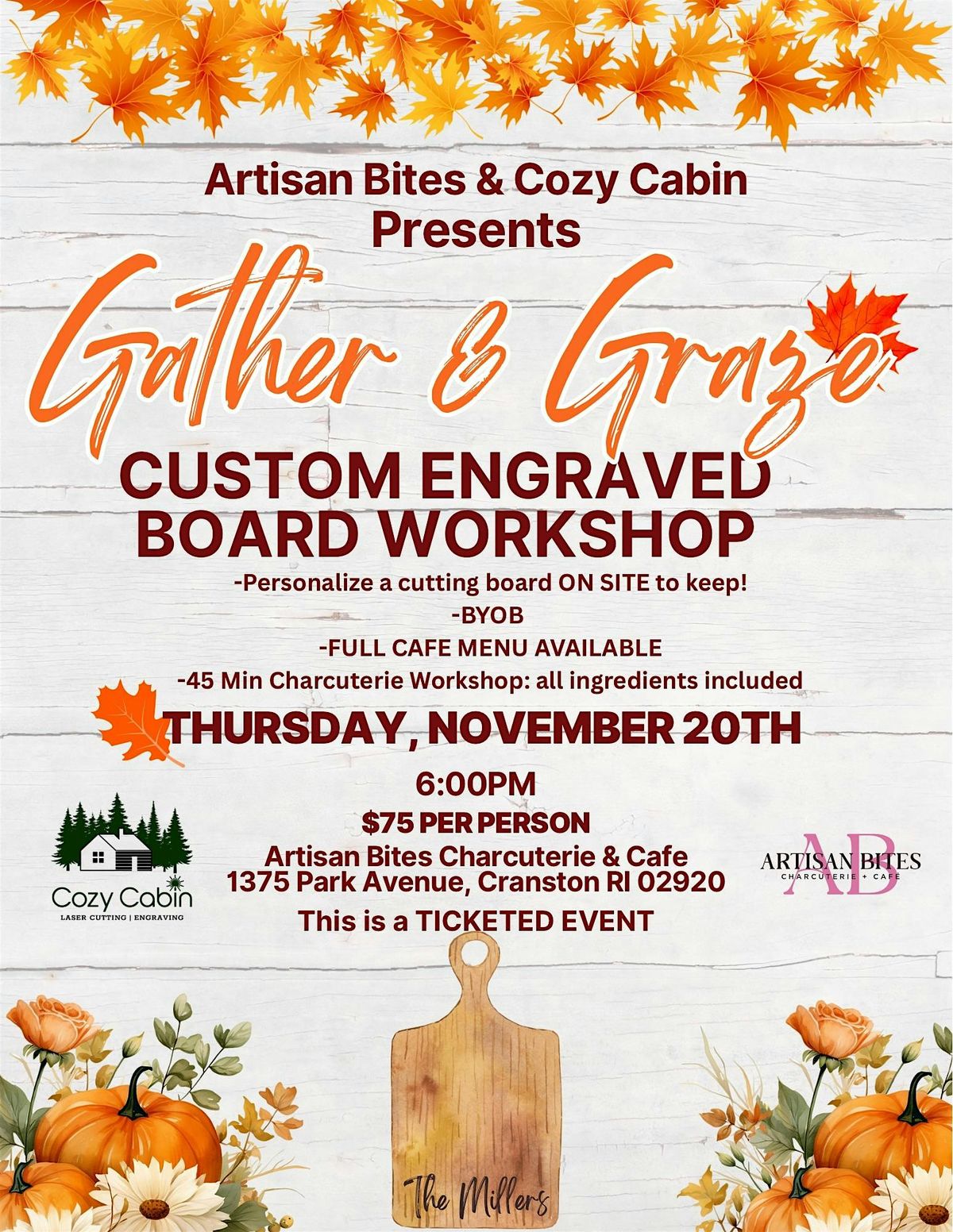 Gather & Graze Workshop