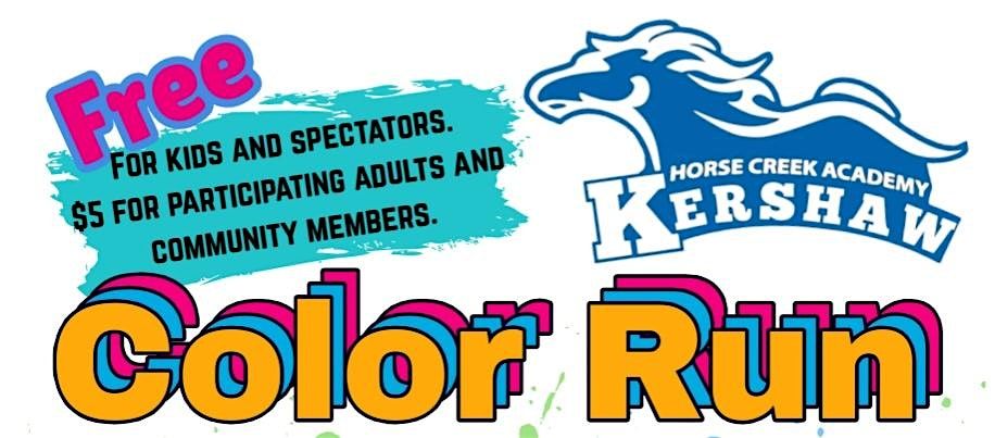 Color Run for Horse Creek Academy Kershaw