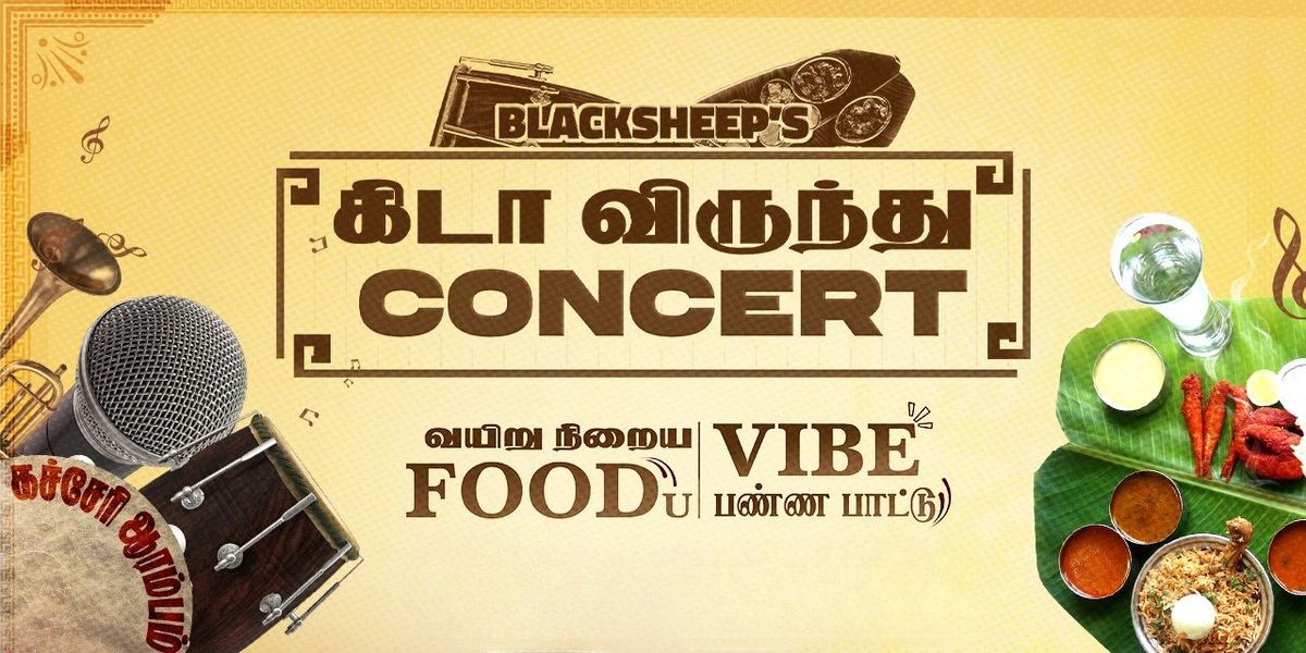 BLACKSHEEP KIDA VIRUNTHU CONCERT