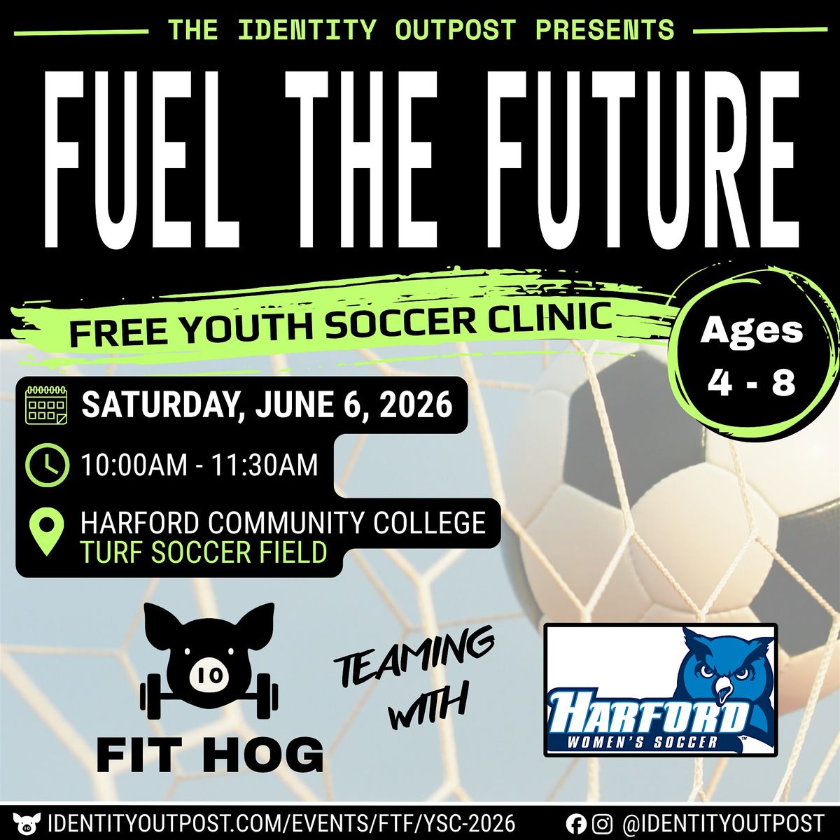 Fit Hog Fuel the Future: Youth Soccer Clinic