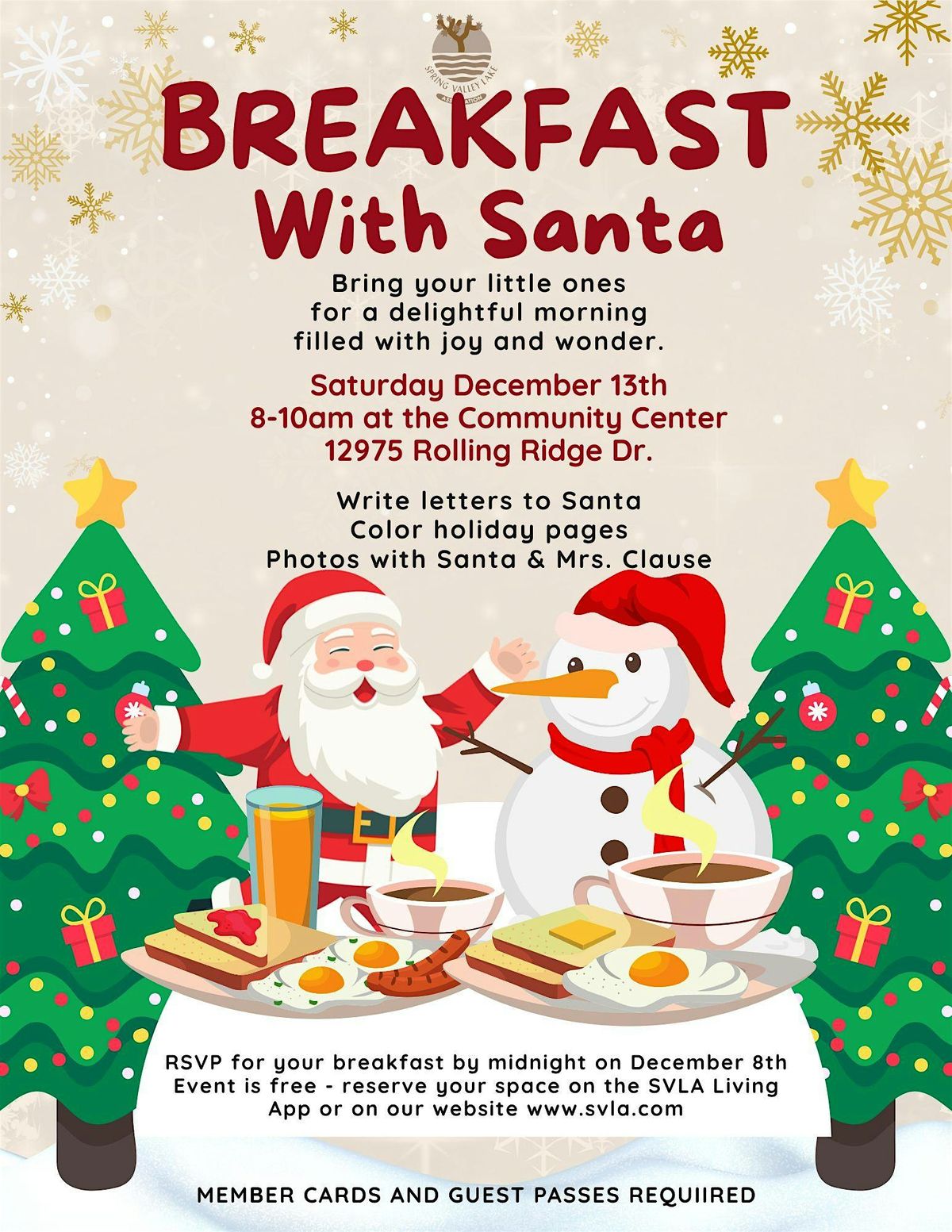 Breakfast with Santa