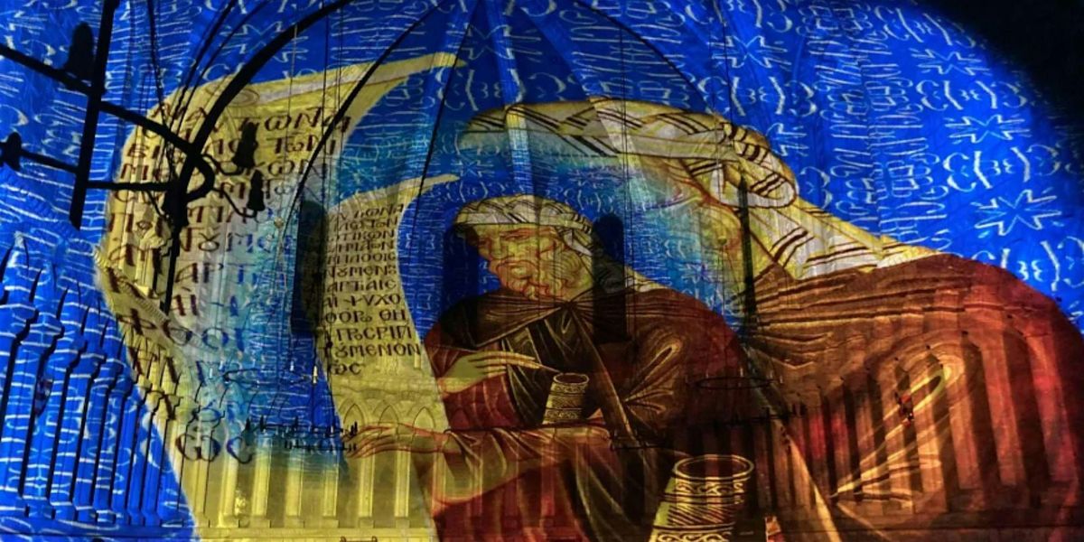 Zest Singles Sound and Light Show at Exeter Cathedral, supper at Cosy Club