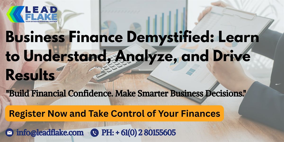 Master the Basics of Business Finance Workshop in Singapore