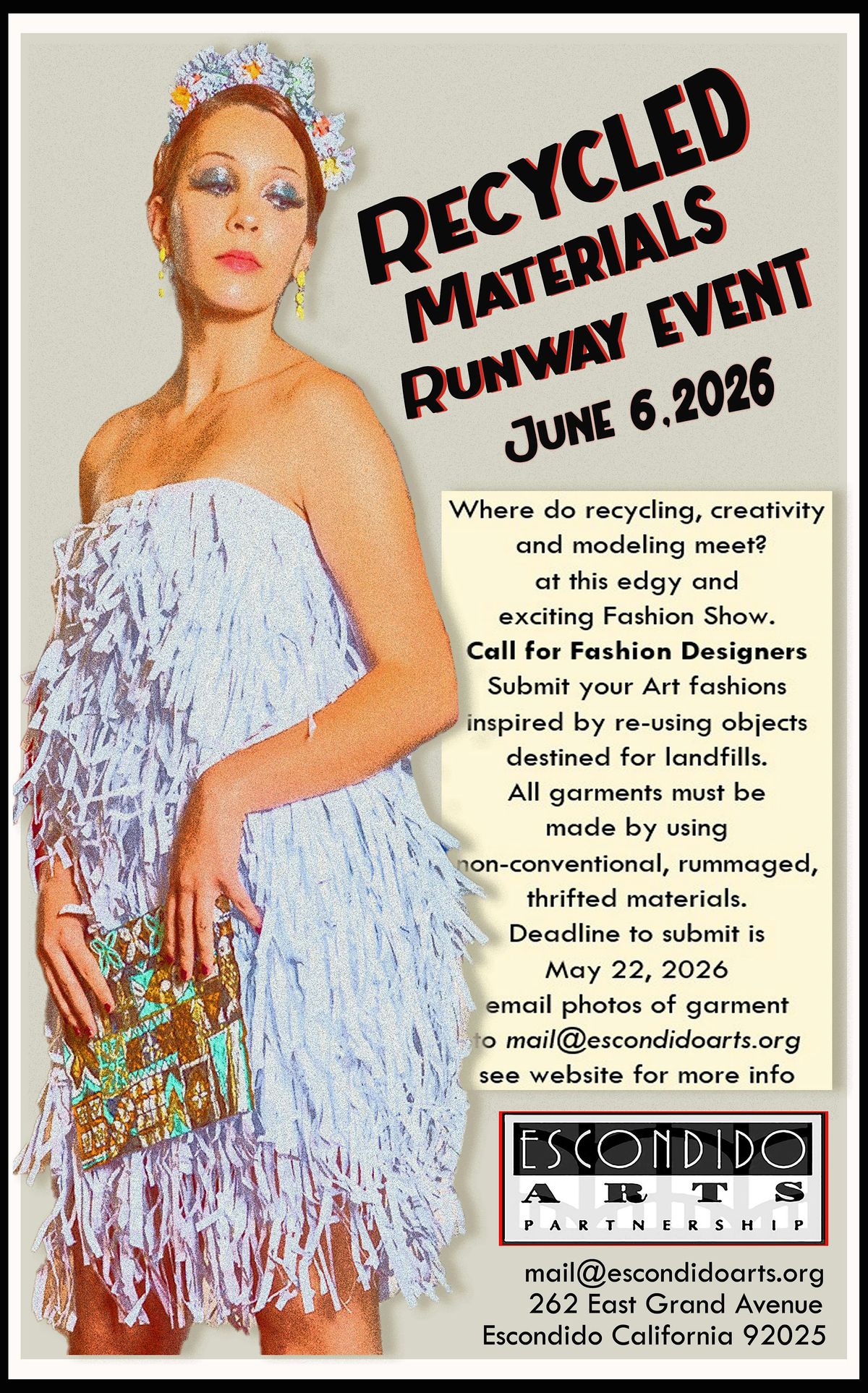 Recycled Materials Runway Event