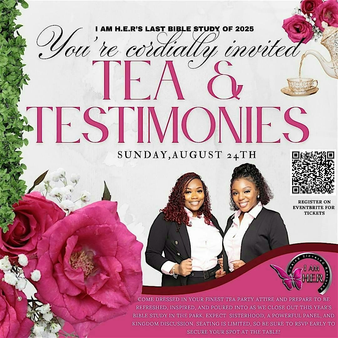 H.E.R Cup Overflows: TEA & TESTIMONIES