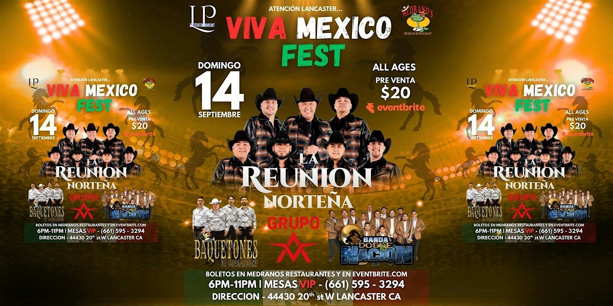 VIVA MEXICO FEST EN LANCASTER