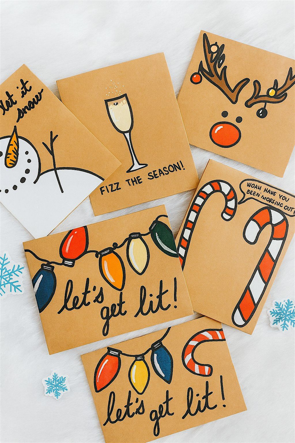 Holiday Card Making Workshop @ Piccolo Caffe E Vino