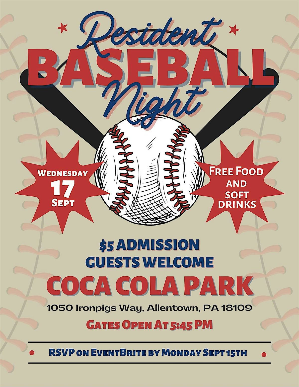 Iron Pigs Resident Appreciation Event
