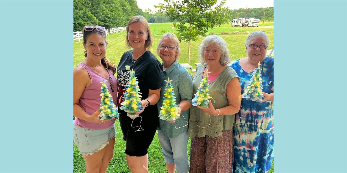 SeaGlass Tree in Vermilion