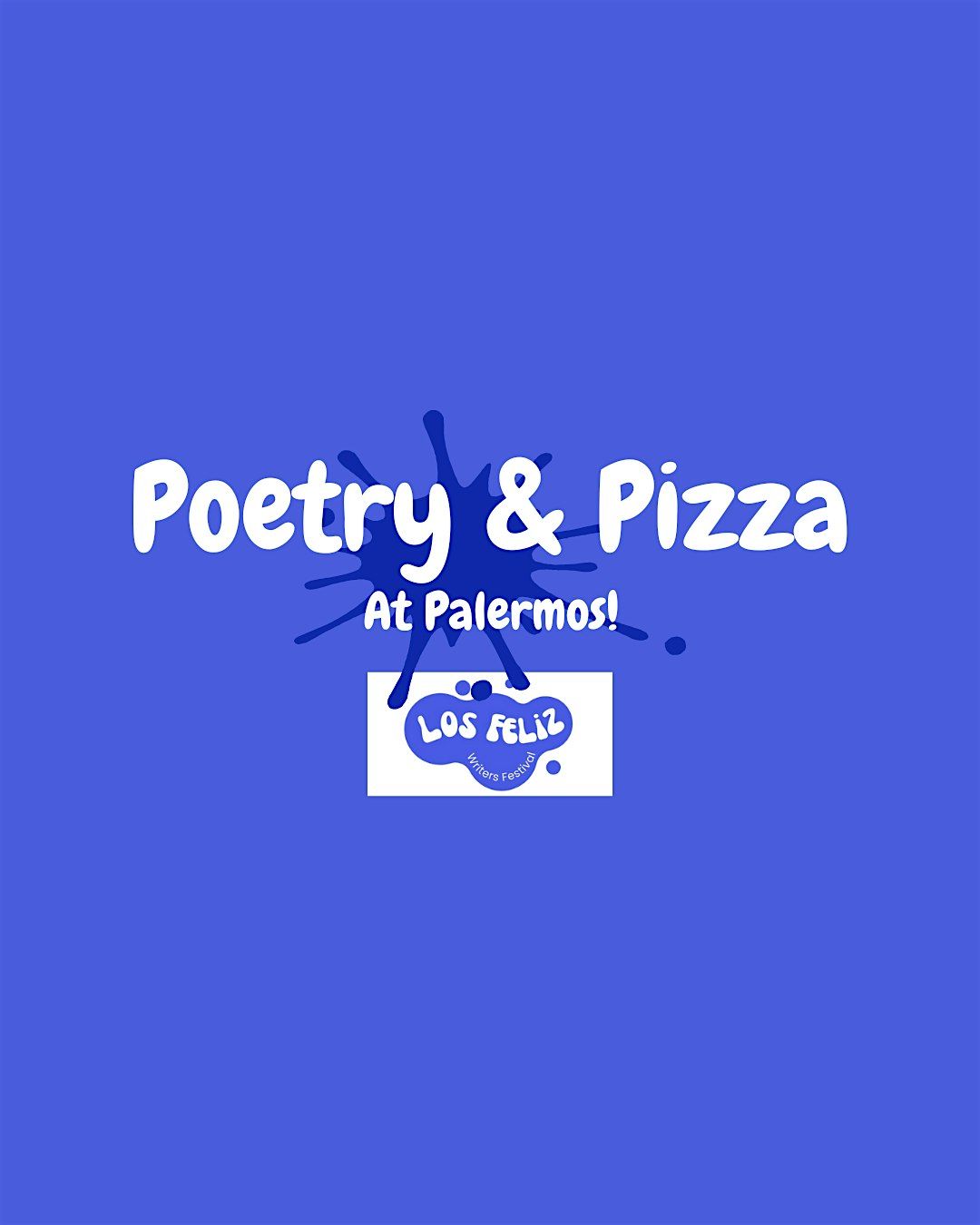 Poetry & Pizza at Palermos