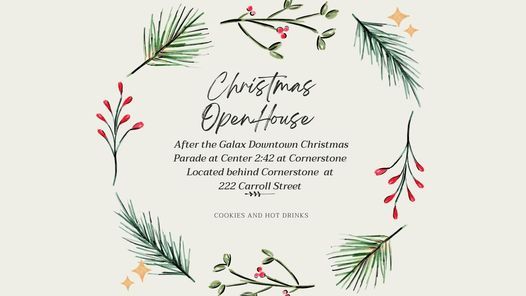 When Is Galax Va Christmas Parade 2022 Christmas Open House | 222 Carroll St, Galax, Va 24333-3908, United States  | December 3, 2021